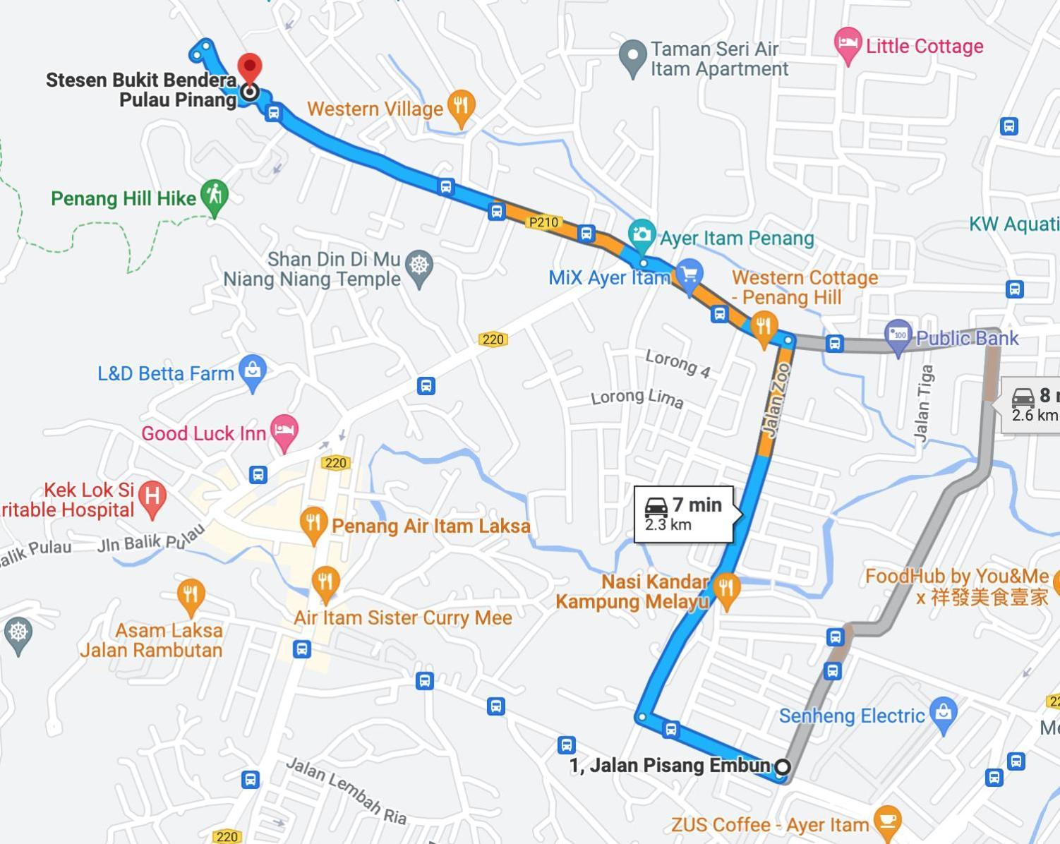 Cozy Suite For 2-6 Pax Near Kek Lok Si, Penang Hill, Sunshine Central Ayer Itam Exterior photo